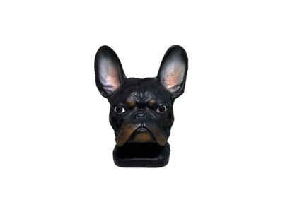 Dog Bust Dog Decorative Figure Statue Sculpture 35 cm Figures Statues Sculptures (A181)