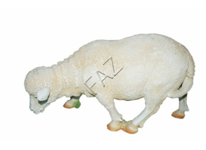 Design sheep grazing figure garden statue sculpture figures sculptures decorative statues
