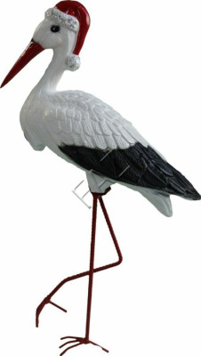 Design Stork Figure Garden Statue Sculpture Figures Sculptures Decoration Decoration