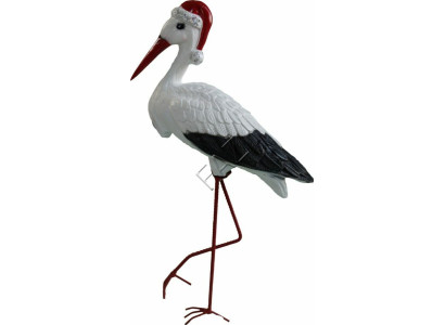 Design Stork Figure Garden Statue Sculpture Figures Sculptures Decoration Decoration