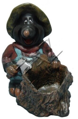 Mole Figure Garden Statue Sculpture Figures Sculptures Decoration new