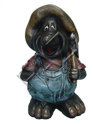 Design Mole Figure Garden Statue Sculpture Figures Sculptures Decoration c217