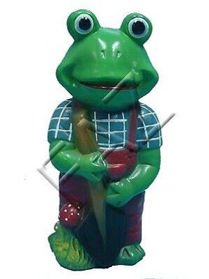 Design Frog Figure Garden Statue Sculpture Figures Sculptures Decoration