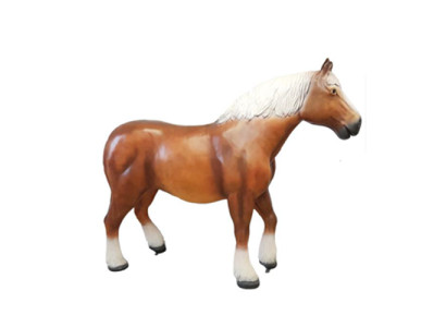 Russian Stallion Horse Decoration Figure Figures Statues 80cm Statue Sculpture