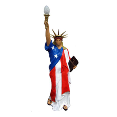 Liberty Statue Figure Sculpture Liberty USA New York Lamp Lighting Light fixture