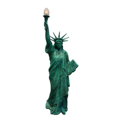 Liberty Statue Figure Sculpture Liberty Floor Lamp Lamp Lighting Light fixture