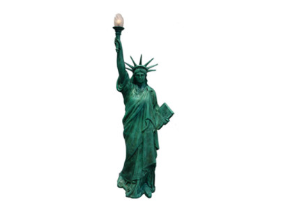 Liberty Statue Figure Sculpture Liberty Floor Lamp Lamp Lighting Light fixture