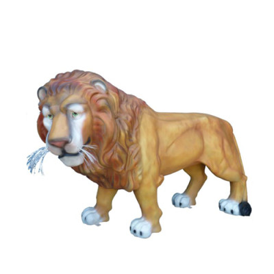 Garden Decoration Zoo Lion Statue Figure Decorative Statues Sculpture Figures 210cm new