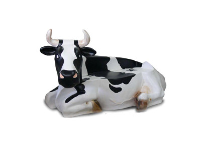 Life-size cow cattle figure decoration statues sculpture garden decorative figures 200cm