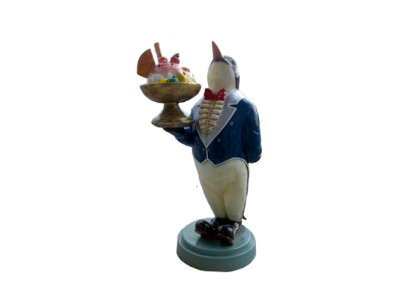 Ice Cream Figure Statue Stand Ice Cream Parlor Penguin Gastronomy Statues 175cm new