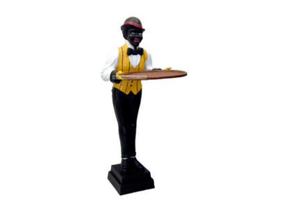 Butler Figure Statue Figures Statues Sculpture Restaurant Hotel 170cm Shelf new
