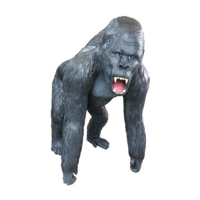 Gorilla Decorative Statue Garden Figures Statues 130cm Life Size Figure Plastic