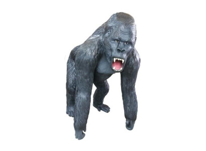 Gorilla Decorative Statue Garden Figures Statues 130cm Life Size Figure Plastic