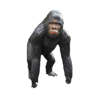 Gorilla Decorative Statue Garden Statues 130cm Life Size Figure Plastic Figures