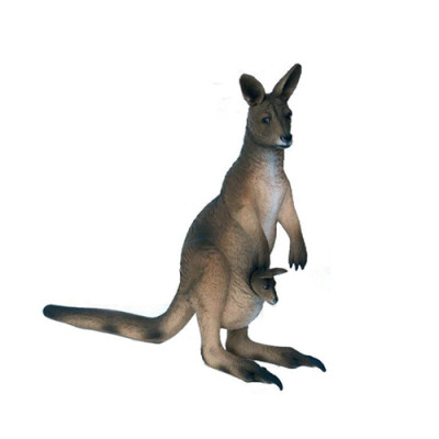 Kangaroo Life Size Figure Decoration Statues Sculpture Garden Decorative Figures 174cm