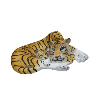 Geopard Decorative Statue Garden Statues 35x80cm Handcraft Figure Plastic new