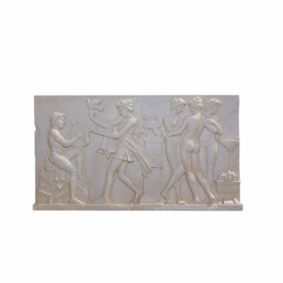 Relief picture pleasure house decorative figure statue sculpture 93x164 cm figures statues R111