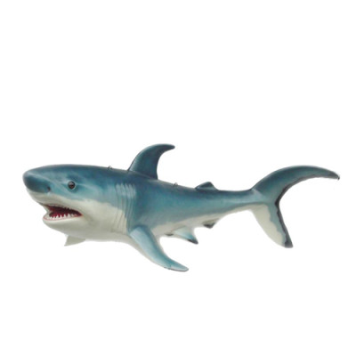Fish Sculpture Figures Statues Shark Sea Decoration Deco Statue Plastic 150cm new