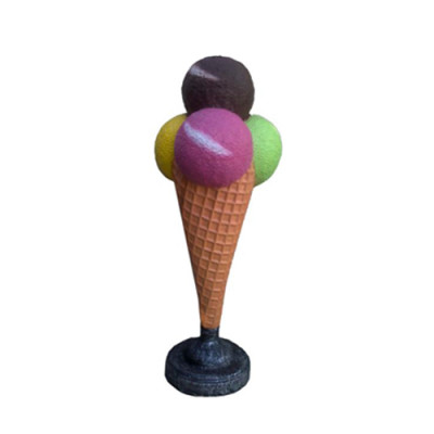 Ice cream sculpture chocolate ice cream statue sculptures statues 140cm statues new