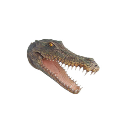 Sculpture Crocodile Wall Reptiles Sculptures Figures Statues Sculpture Statue 80cm