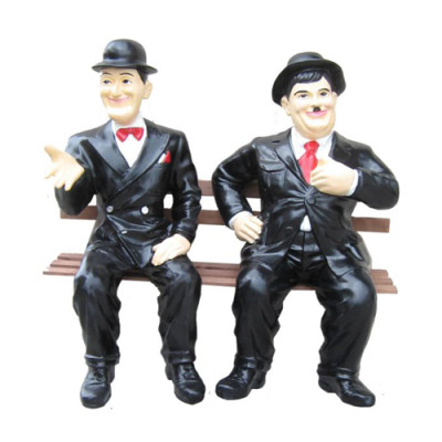 Decorative figure statue sculpture 60 cm figures statues sculptures Laurel Hardy P90