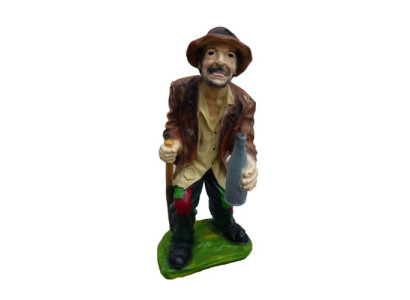 Decorative figure statue sculpture 95 cm figures statues sculptures alcoholic homeless