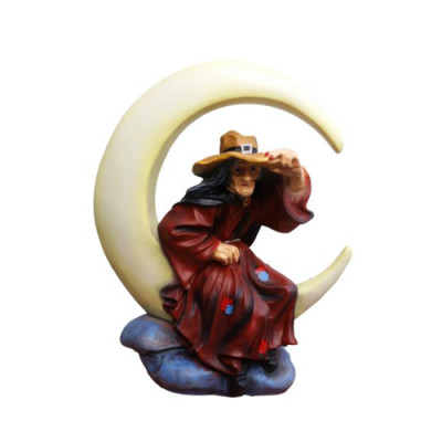 Decorative figure statue sculpture 80 cm figures statues sculptures witch moon new P133