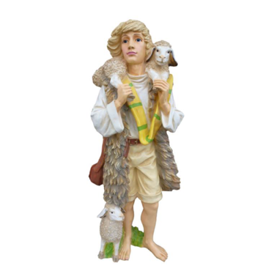 Decorative figure statue sculpture 80 cm figures statues sculptures garden shepherd P96