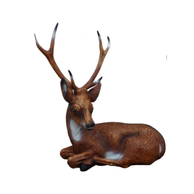 Figures sculpture garden decoration decorative sculpture statue fawn deer new 80cm