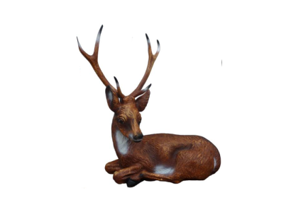 Figures sculpture garden decoration decorative sculpture statue fawn deer new 80cm