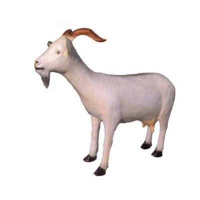 Goat Decorative Statue Garden Figures Statues 82 cm Life Size Figure