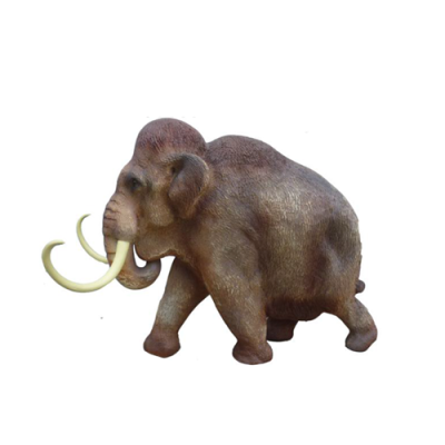 Designer modern beautiful sculpture mammoth, figure height 42cm