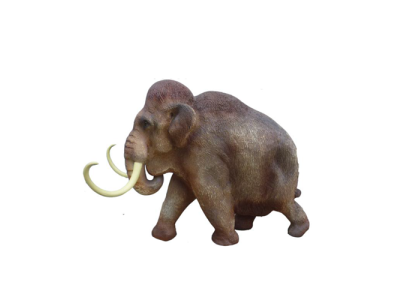 Designer modern beautiful sculpture mammoth, figure height 42cm