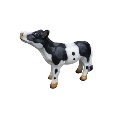 Calf Cow Beef Butcher Advertising Butcher Animal Stand Eye-Catcher Statue 58 cm