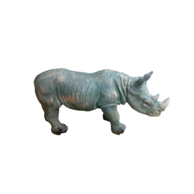 Nasshorn Decorative Statue Garden Figures Statues 60 cm Life Size Figure Plastic