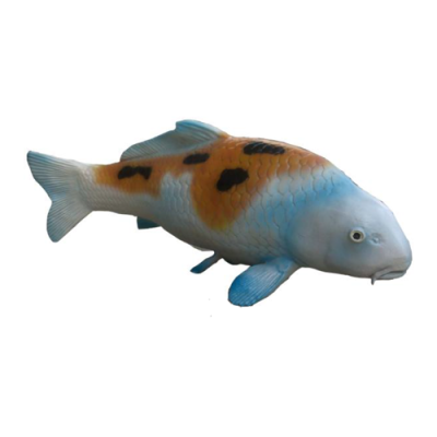 Fish Decorative Statue Garden Figures Statues 40 cm Life Size Figure Plastic