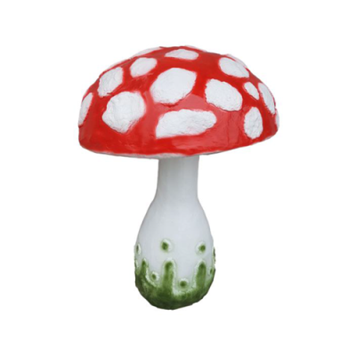 Sculpture Mushroom House Statue Garden Figures 60cm Statues Sculptures Figure new