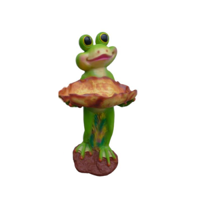 Modern design frog animal garden from 65 cm decoration decorative sculpture green new