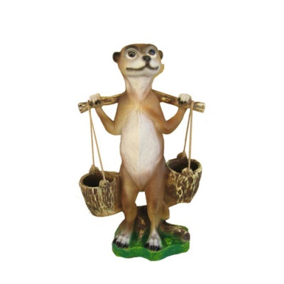 Modern Design Ferret Garden Plastic Sculpture 60cm Statue Decoration Decoration