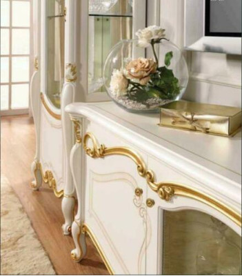 Elegant Display case Wardrobe Showcase Living room Glass new Glass cabinet Cabinets new