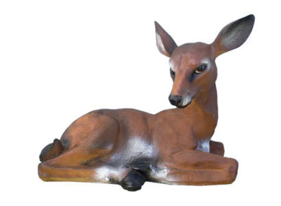 Bambi figure statue garden decoration sculpture decorative sculptures
