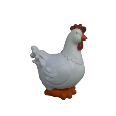 Decoration Garden Plastic Figures Hand Painted Figure Statue Funny Chicken 42cm new