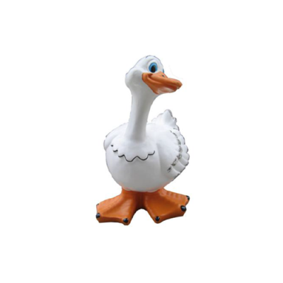 Decoration Garden Plastic Figures Hand Painted Figure Statue Funny Duck 35cm new