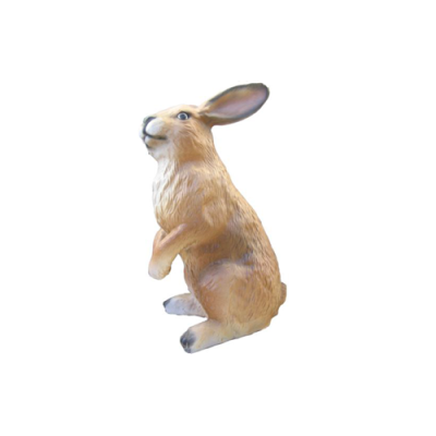 Rabbit Decorative Statue Garden Figures Statues 37cm Life Size Figure Plastic new