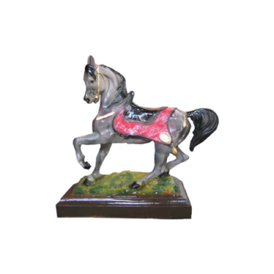 Horse figure abstract figures statues modern colorful painted new 42cm statue
