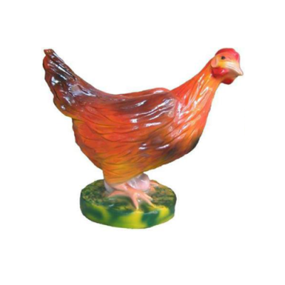 Decorative figures hen from Plastic Easter decoration chicken garden figure height 32 cm new