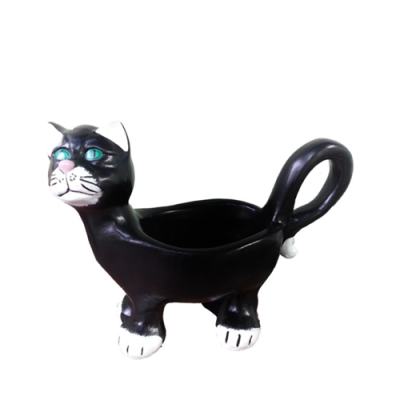 Cat figure statue garden decoration sculpture decorative sculptures