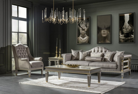 Side table White Coffee table Table Living room Furniture Metal Tables Modern