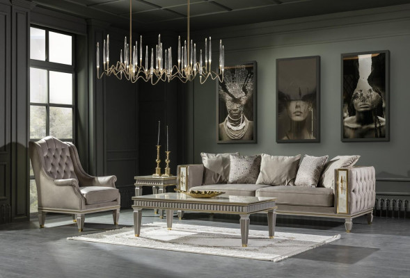 Side table White Coffee table Table Living room Furniture Metal Tables Modern