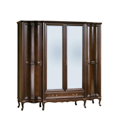 Italian Style Furniture Bed Bedside tables Keierschrank Chest of drawers Mirror Complete